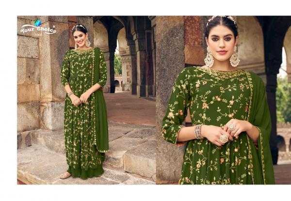 Your Choice Cosmos Exclusive Georgette Designer Wear Salwar Suits Collection